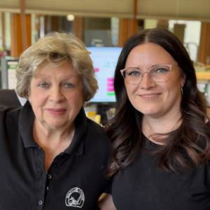 Das Team im Clubsekretariat - Heidrun Sievers & Mandy Geißler