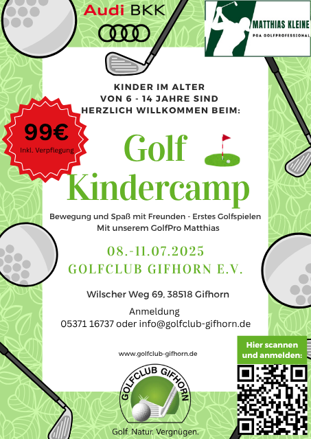 Golf Kindercamp